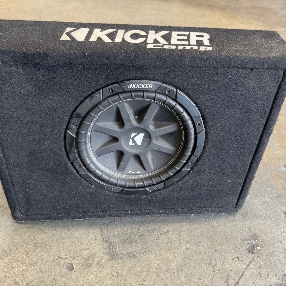 Kickers Black Sub for Car Audio 10inch